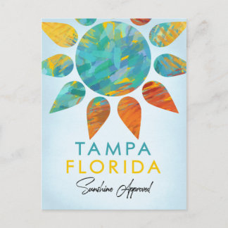 Tampa Florida Sunshine Travel Vykort