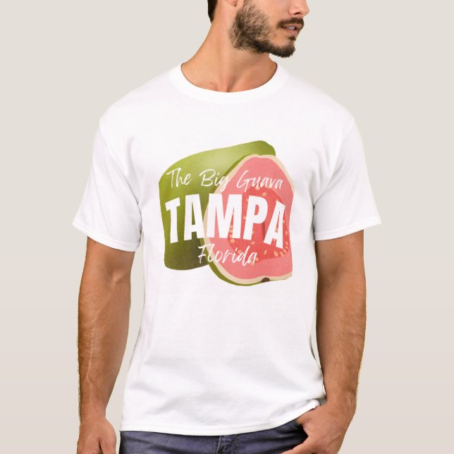 Tampa Florida "The Big Guava" T-Shirt (Framsida)