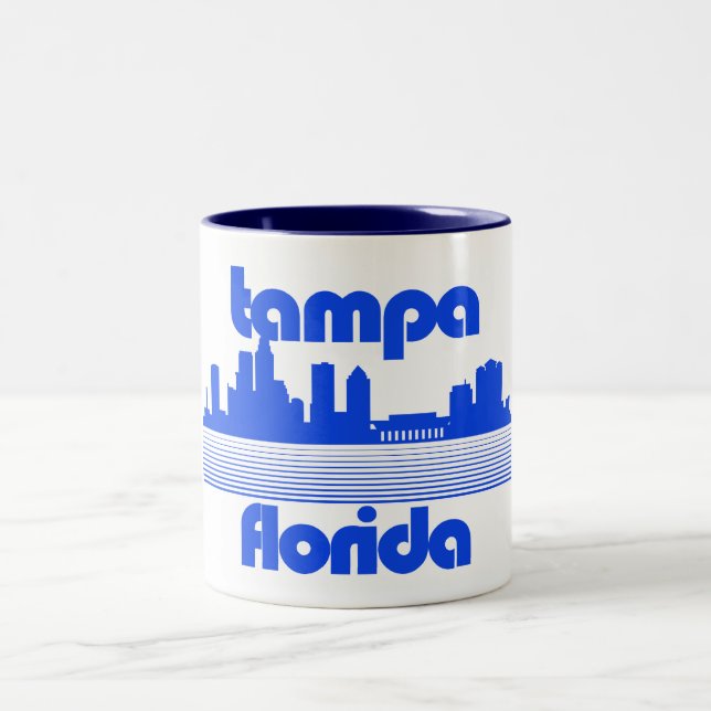Tampa Florida Två-Tonad Mugg (Center)