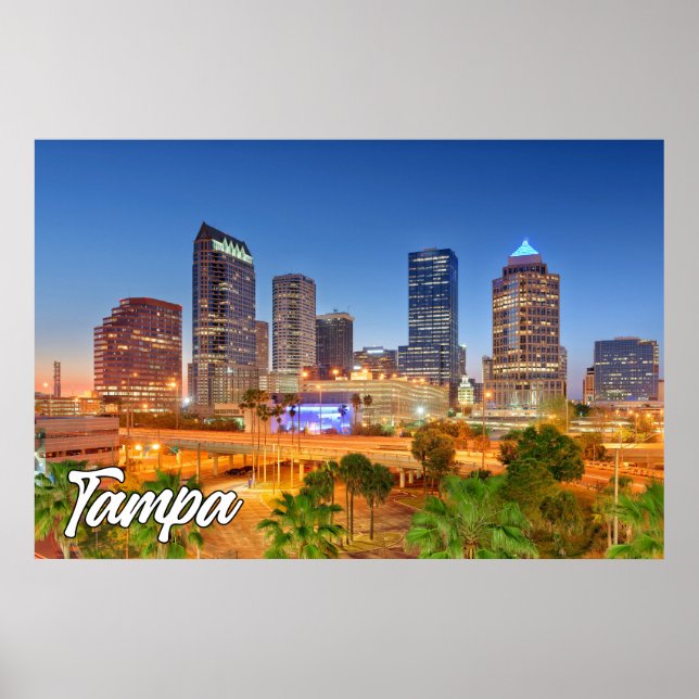Tampa, Florida, USA Poster (Framsidan)