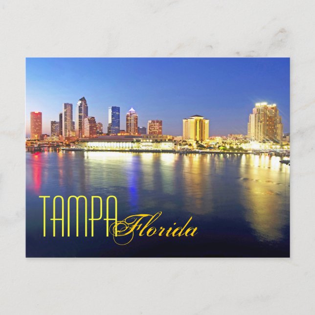 Tampa, Florida, USA Vykort (Framsida)