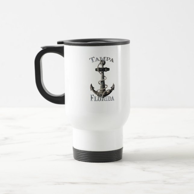 Tampa Florida Vacation Nautical Anchor Sailing Resemugg (Vänster)