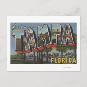Tampa, FloridaLarge Brev ScenesTampa, FL Vykort