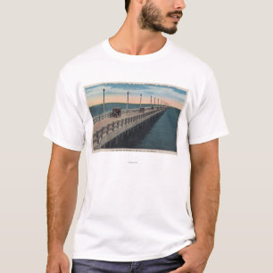 Tampa FloridaView av Gandy BridgeTampa, FL T-shirt