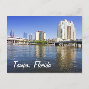 Tampa från Harbor Island Vykort