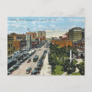 Tampa - Franklin Street Vykort