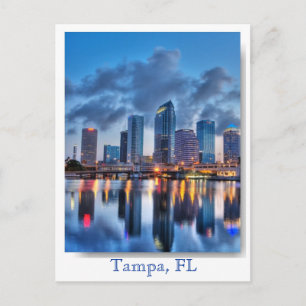 Tampa i staden Florida USA vykort