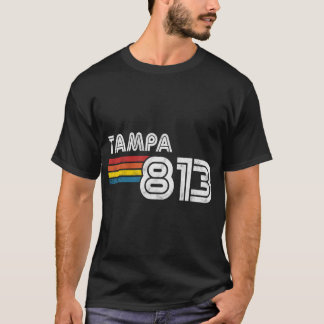 Tampa Proud 813 delstaten Florida T Shirt