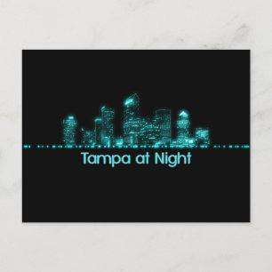 Tampa Skyline Vykort