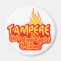 Tampere Hett Vingar magnet