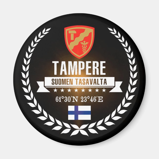 Tampere Magnet (Framsidan)