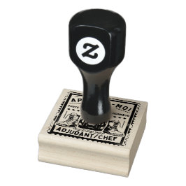 Tampon Militaire : "APPELLE-MOI ADJUDANT-CHEF" Stämpel