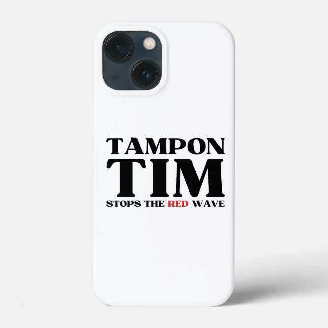 Tampon Tim kommer att stoppa Red Wave-Tim Walz 202 (Baksida)