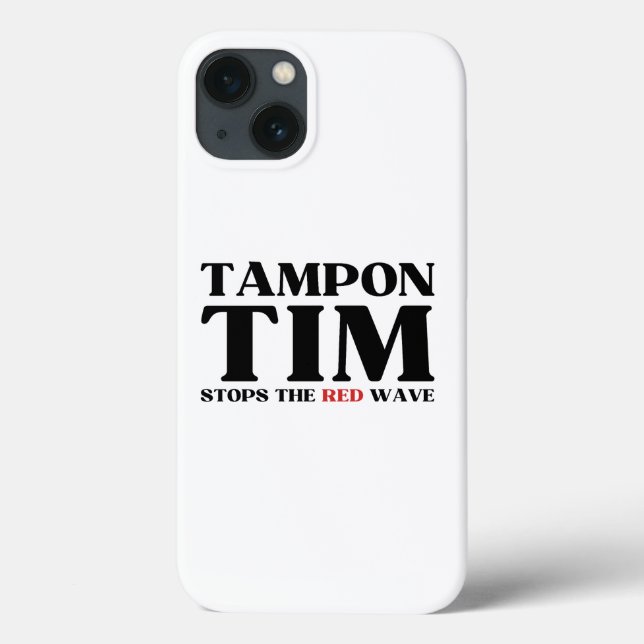 Tampon Tim kommer att stoppa Red Wave-Tim Walz 202 (Baksida)