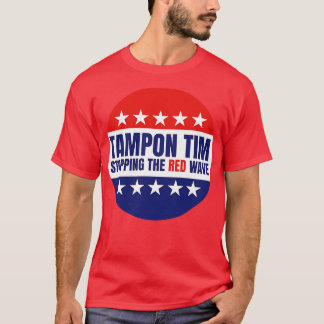 Tampon Tim Stoppar Red Wave TShirt T Shirt