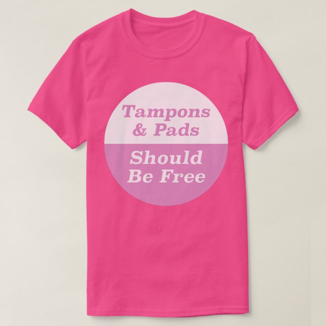 Tamponers Dynor bör vara fria T Shirt (Design framsida)