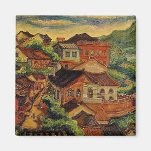 Tamsui & Chen Cheng-Po/Taiwans vintage art Magnet