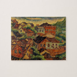 Tamsui & Chen Cheng-Po/Taiwans vintage art Pussel