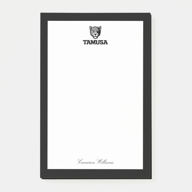 TAMUSA Jaguars Post-it Block (Framsida)