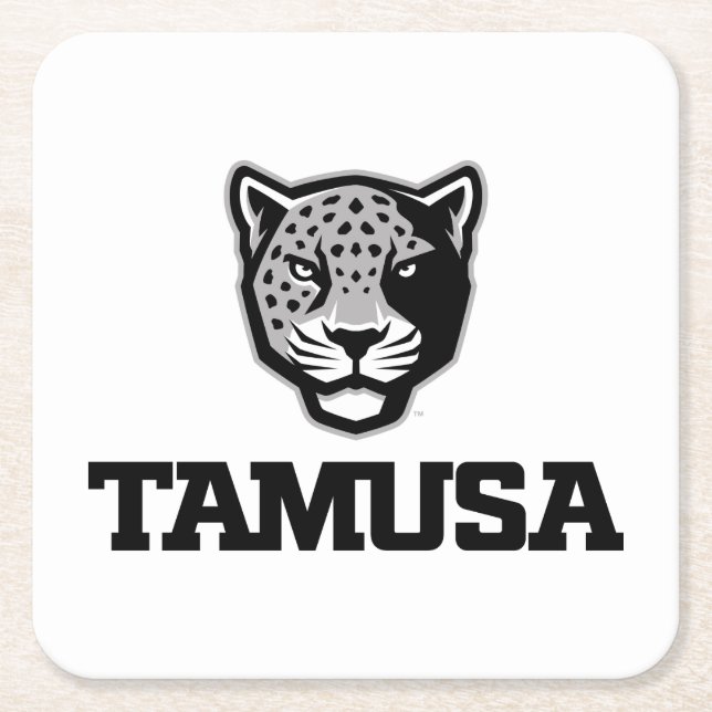 TAMUSA Jaguars Underlägg Papper Kvadrat (Framsidan)