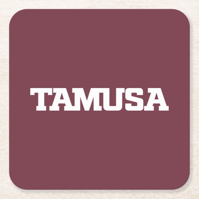 TAMUSA UNDERLÄGG PAPPER KVADRAT (Framsidan)