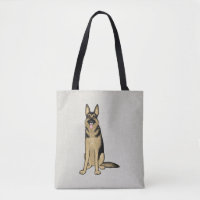 Tan and Black Cute German Shepherd Hund GSD