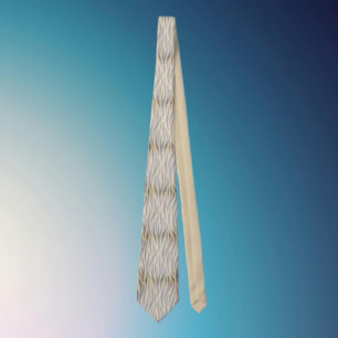 Tan and Black Zebra Rand Necktie Slips