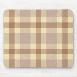Tan and Cream Tartan Musmatta