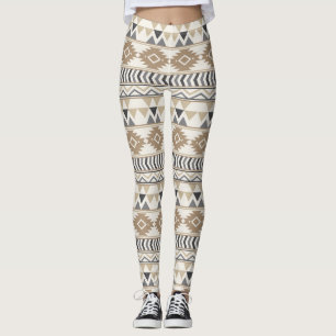 Tan Aztec Kvinnors förband Leggings