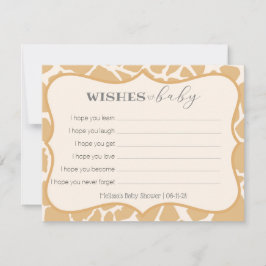 Tan Baby Giraffe Önskemål för Baby