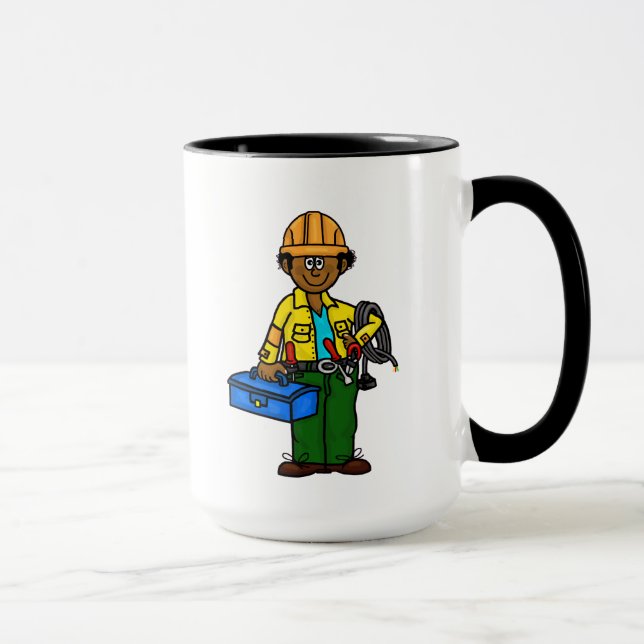 Tan, Black eller African American Lineman Mugg (Höger)