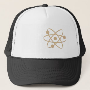 Tan Brown Atom Keps