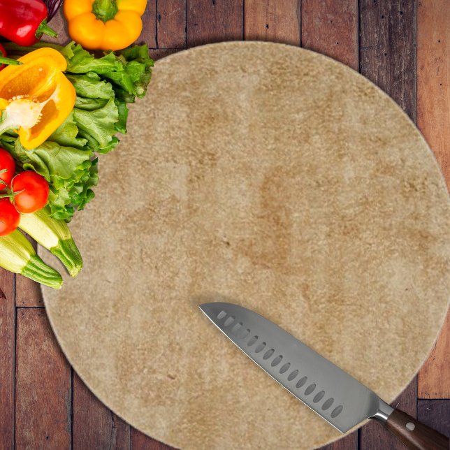 Tan Chamois Leather Print (Tan Chamois Leather Print Cutting Board by Looly Elzayat)