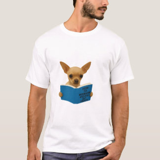 Tan Chihuahua how to Misbehave  T Shirt