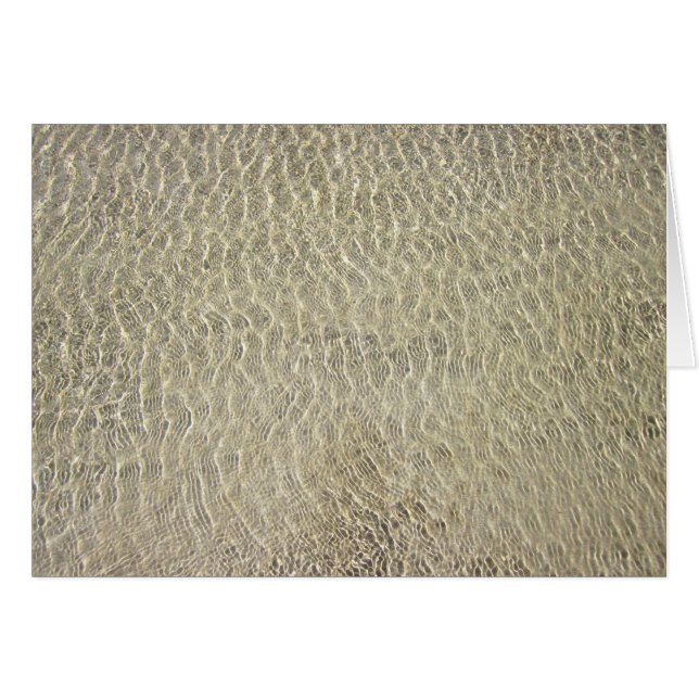 Tan Crokodile Leather Mönster Hälsningskort (Framsidan Horizontal)