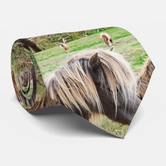 Tan Färgad Shetland Pony Slips (Rullad)