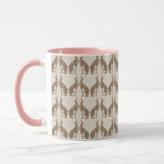 Tan Greyhound Coffee Mugg