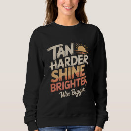 Tan Harder Shine Brighter T Shirt