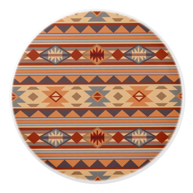 Tan i sydvästra Mönster Knopp (Framsidan)