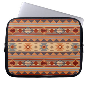 Tan i sydvästra Mönster Laptop Fodral
