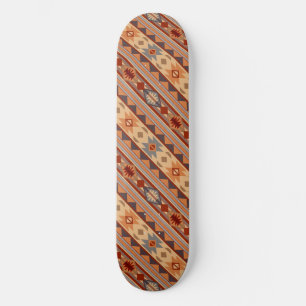 Tan i sydvästra Mönster Skateboard Bräda 21,5 Cm