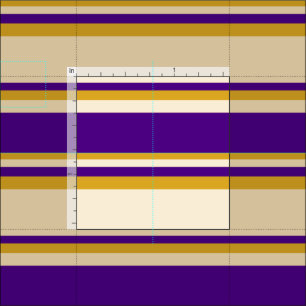 Tan, Indigo och Goldenrod Lintet/Stripe Mönster Tyg