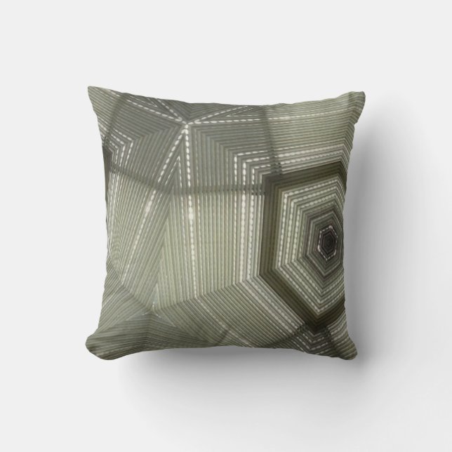 Tan kaleidoscope Pillow Kudde (Framsida)