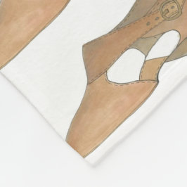 Tan Lyrical Shoe Modern Dance Dancer Choreographer Fleecefilt