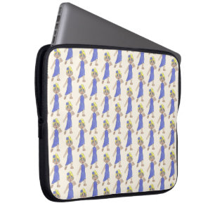 Tan Lyrical Shoes Lila Costume Dance skäl Laptop Sleeve