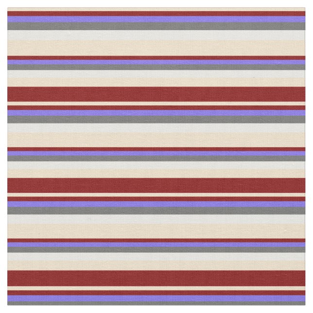 Tan, mångul, medelsilt, Grått och vit Tyg (Närbild)