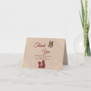Tan - Marsala Vin & Textured Tack Kort