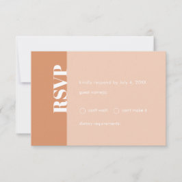 Tan &  Modern Minimalist Boho-OSA kort