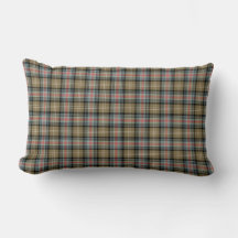 Tan och Black Klan Sutherland Ancient Tartan