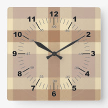 Tan och Cream Tartan